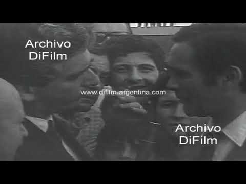 Football: Boca Juniors returns from Peru where they defeat Universitario - 1970 ARCHIVE FOOTAGE