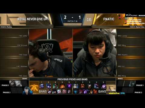 FNC vs RNG | 準々決勝 G4 |  世界大会2017解説