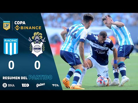 #CopaBinance | Fecha 1 | resumen de Racing - Gimnasia
