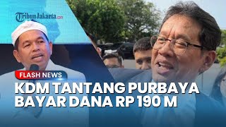 Jawaban KDM saat Purbaya Minta Maaf ke Kepala Daerah: Nggak Perlu, Bayar Saja Dana Rp 190 M