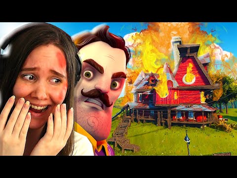 SYTYTIN NAAPURIN TALON TULEEN... (Hello Neighbor 2 Beta)