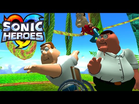 TEAM JOE Swanson in SONIC HEROES (Team Chaotix)