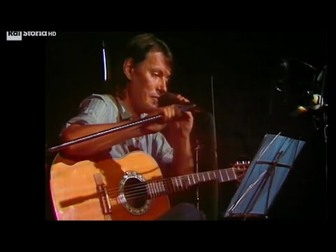Fabrizio de André - "La guerra di Piero" LIVE Bussoladomani (1981)