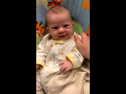 Cora being talkative in her own language