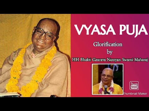 Srila Gour Govinda Swami Maharaj || Glorification by HH Bhakti Gaurava Narayan Swami Maharaj