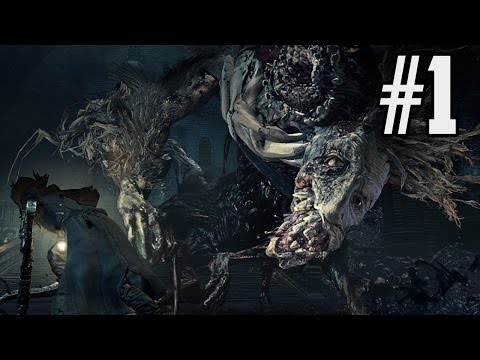 Bloodborne The Old Hunters DLC Walkthrough - Part 1 - Hunters Nightmare