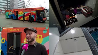 Obdachlosen Hilfe   Dusche auf vier Räder