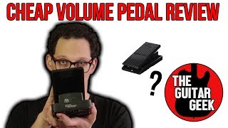 Video thumbnail for Behringer FCV100 Volume pedal review - IS €30 TOO CHEAP? by TheGuitarGeek