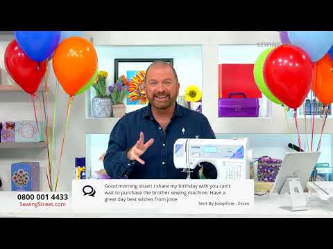 31/01/2026 - SewingStreet Live: Stuart Hillard's Birthday Show with Lynne Goldsworthy