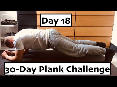 30-Day Plank Challenge - Day 18 (PT James 3️⃣0️⃣-Day Challenges)