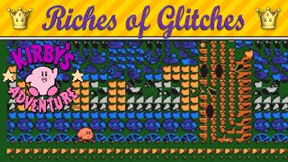 Riches of Glitches in Kirby's Adventure (Glitch Compilation)