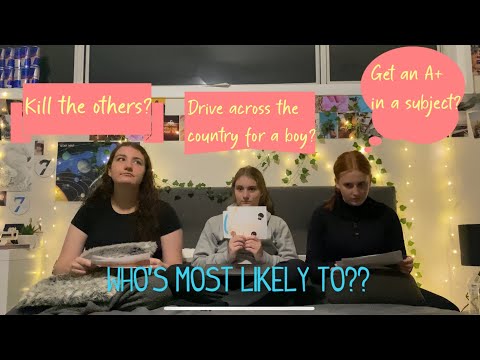 Who's most likely to: Triplet edition