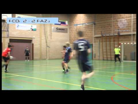 FCD / 't Sportcafé 1 - F.A.Z. 1 (6 - 7) kwart finale beker samenvatting 21-03-2014