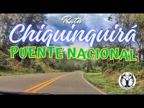 Así es viajar de Chiquinquirá a Puente Nacional: calma, montañas y carretera.