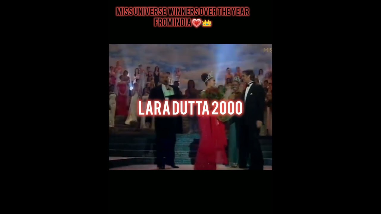 Miss universe winners from India over the year👑1994-sushmita Sen|2000-Lara dutta|2021-Harnaaz sandhu