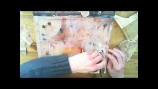 Leap of faith-Art journal Page collage