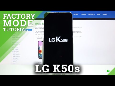 How to Enter Factory Data Reset Panel in LG K50s – Find & Open Factory Reset Panel