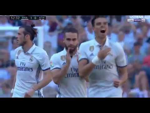 Pepe Goal   Real Madrid vs Atletico Madrid 1 0   La Liga 08/04/2017