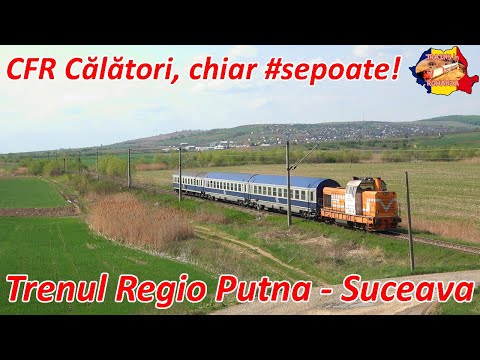 [4K] Trenul CFR Calatori Regio 5626, Putna - Suceava [1 mai 2022]