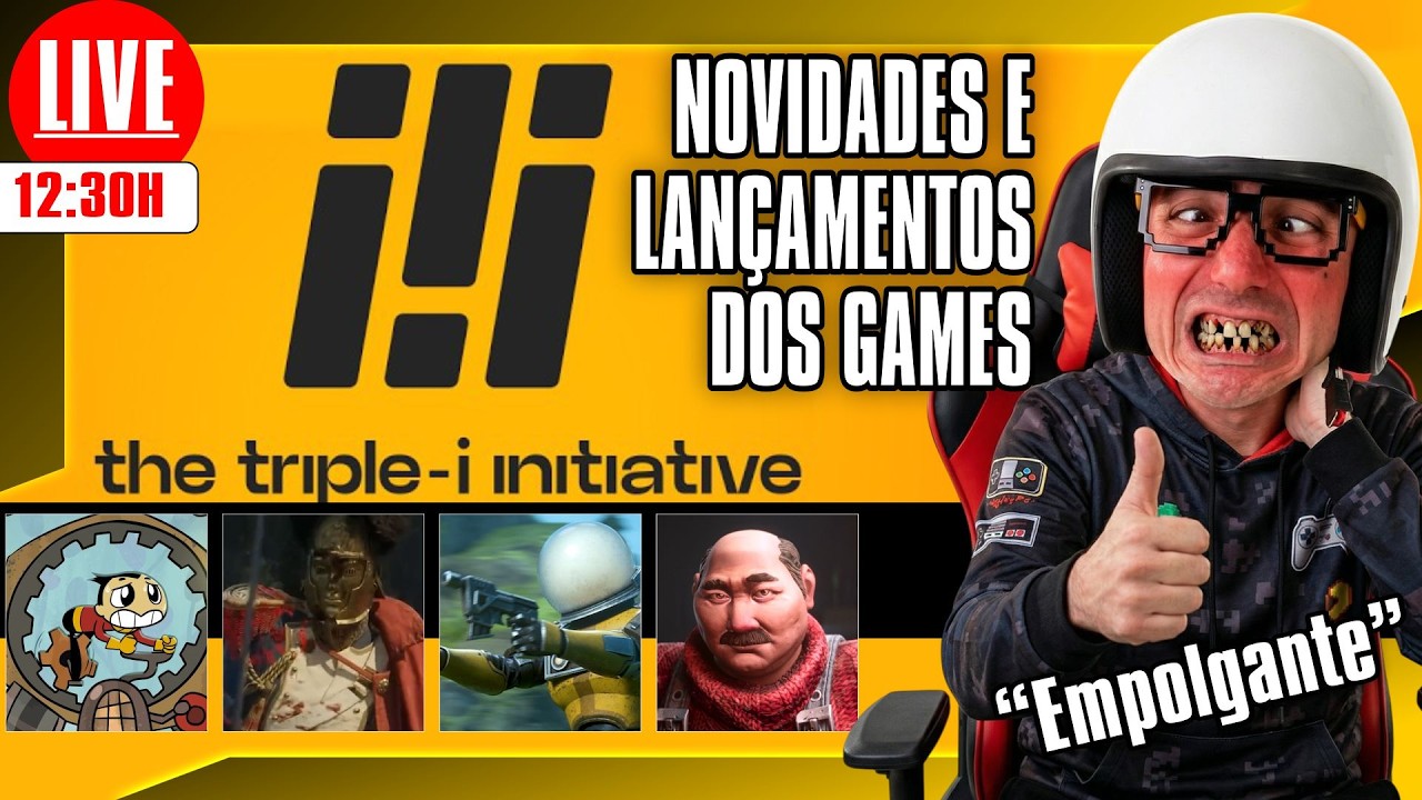 🎮🚨AO VIVO -  The Triple-i Initiative 2026 - 40 JOGOS - NOVIDADES E LANÇAMENTOS DO GAMES #TripleI