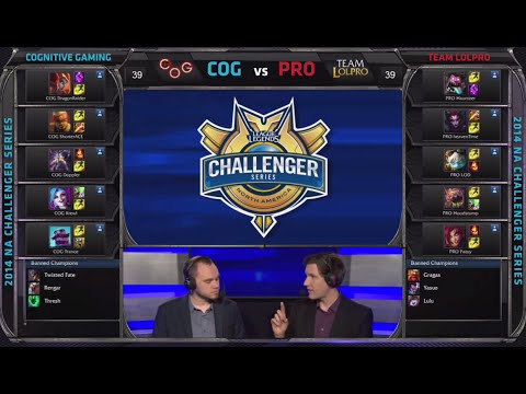 Team LoLPro vs COGnitive Gaming | Game 2 Quarter Finals S4 NA CS #2 Summer 2014 | PRO vs COG G2