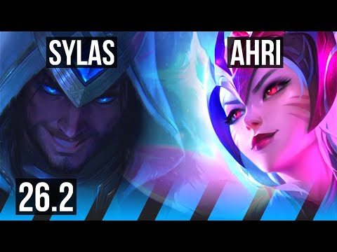 SYLAS vs AHRI (MID) | Good KDA: 18/1/8 | EUW Diamond | 26.2