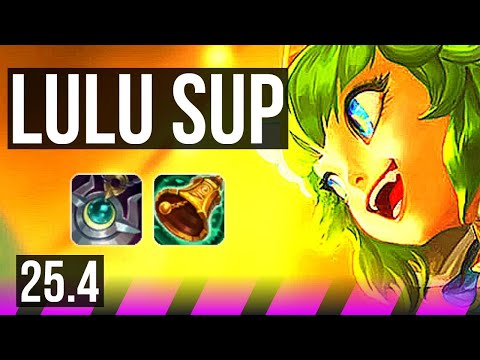 LULU & Ashe vs THRESH & Jinx (SUP) | Comeback | KR Diamond | 25.4