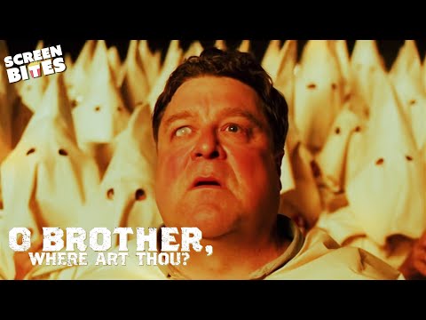 , title : 'The Soggy Bottom Boys Against the Ku Klux Klan | O Brother, Where Art Thou? (2000) | Screen Bites'