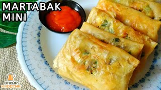 Download lagu CARA MEMBUAT MARTABAK TELUR MINI KULIT LUMPIA mp3
