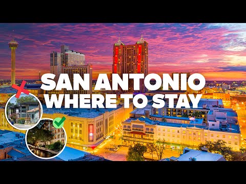WHERE TO STAY IN SAN ANTONIO! Best Areas and Budget Hotels!