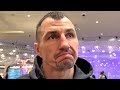 VIKTOR POSTOL TALKS WIFE & KIDS BEING IN BUNKER TO AVOID BOMBING BY RUSSIA ON EVE OF FIGHT IN VEGAS