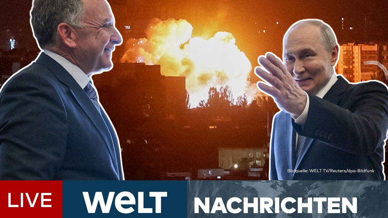 UKRAINE-KRIEG: Entsetzen über US-Bückling vor "Menschenfreund" Wladimir Putin | WELT LIVESTREAM