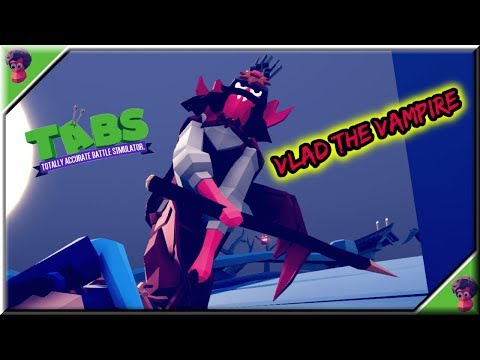 TABS Fusion! VLAD THE VAMPIRE vs Every Unit 1v1 - Original Mods Spooky Faction Update🎃