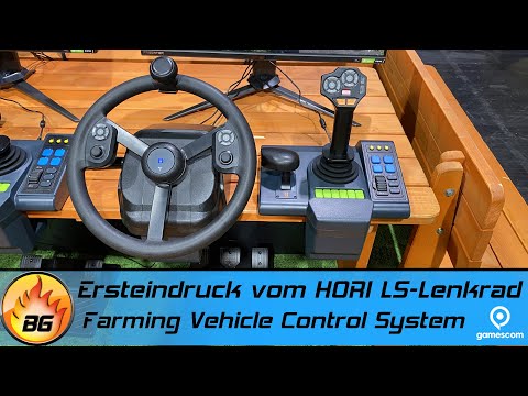 Ersteindruck des neuen LS-Lenkrads und Seitenkonsole! | HORI Farming Vehicle Control System