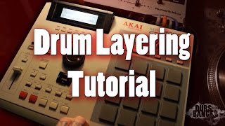 Hip Hop Drums Tutorial How To Layer Chop Thick Full Drums MPC