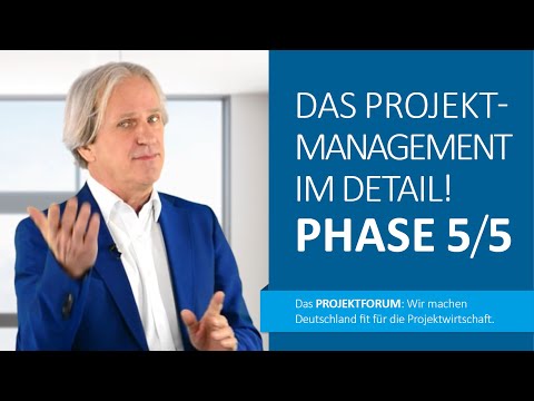 PROJEKTMANAGEMENT PHASEN 5/5 / Einfach erklärt