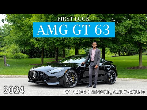 The 2024 Mercedes-AMG GT 63 Coupe, the most anticipated vehicle of the year.