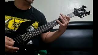 Demand The Impossible - Misery Index Rhythm Guitar Cover Playthrough Attempt