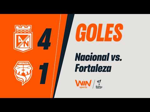 Nacional vs. Fortaleza (goals) | Liga BetPlay Dimayor 2026-1 | Matchday 6