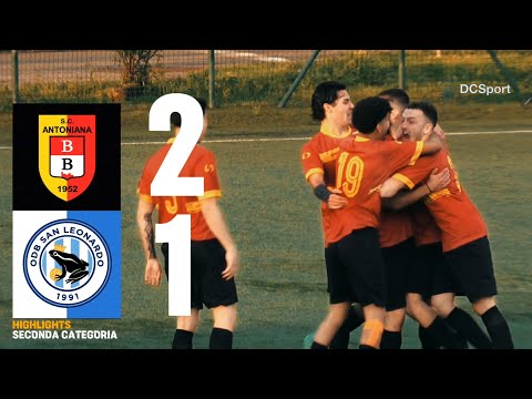 ANTONIANA - DON BOSCO 2-1 | 3° turno PLAY-OFF REGIONALE - SECONDA CATEGORIA - LOMBARDIA