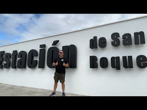 Como é a caminhada do ponto de ônibus Tarraguilla até a estação de trem