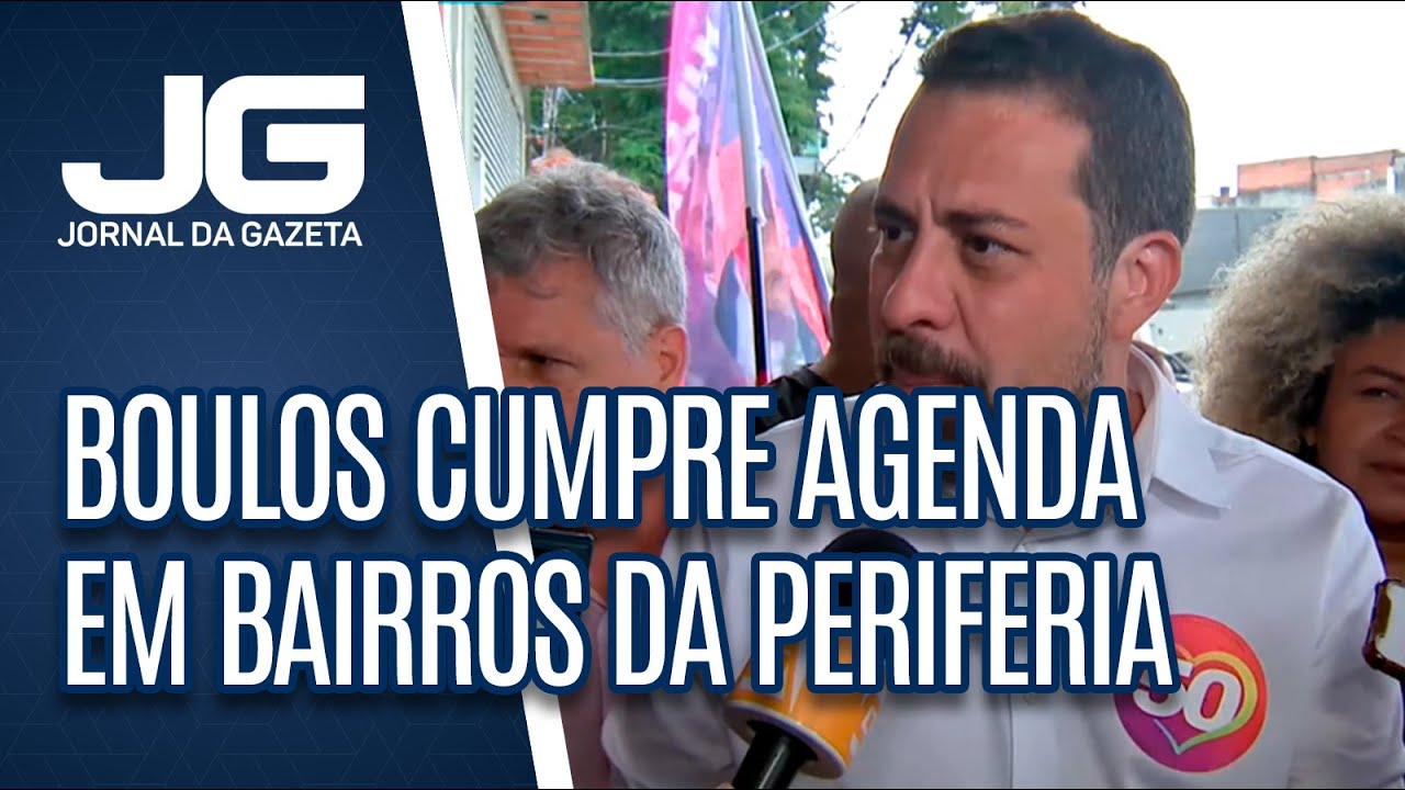 Na corrida por votos, Boulos cumpre agenda em bairros da periferia