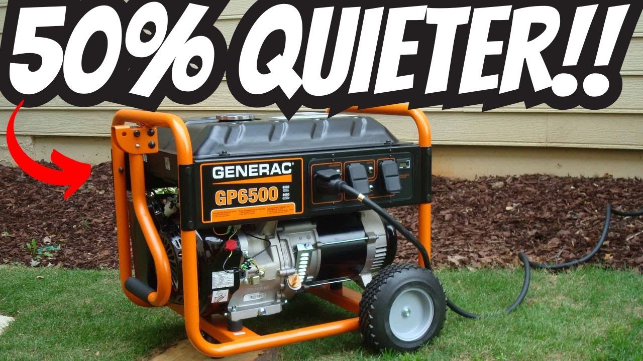 8 BEST Ways To Make a Noisy Generator QUIETER!