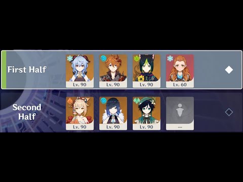 3.3 Spiral Abyss, 5★ Archer Team - (Floor 12, 9★)