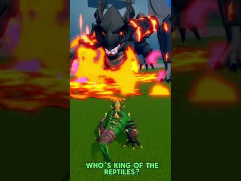 Blox fruits king of the reptiles #trex #dragon #bloxfruits #roblox #shorts