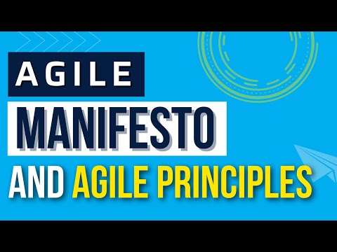 Agile Manifesto and Agile Principles explained