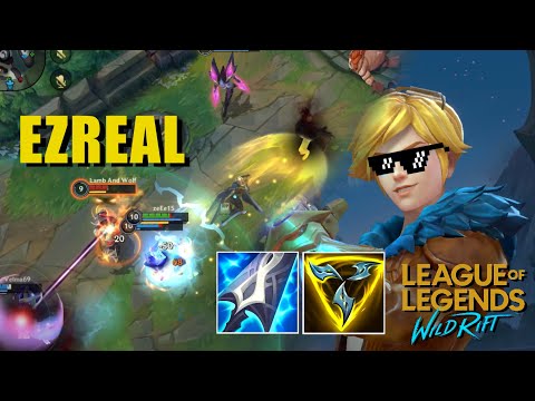 EZREAL MVP ON UNSTOPPABLE KILLS! PREDICTION OR LUCKY?! | GAMEPLAY (BUILD & RUNES) | WILD RIFT