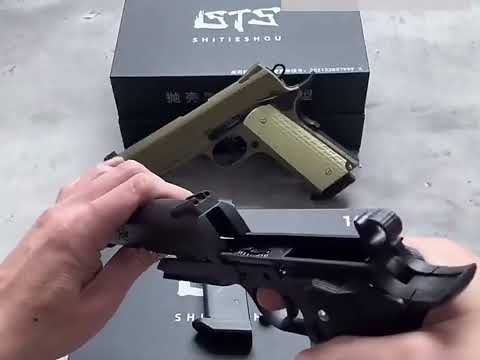 Kimber 1911 Shell Ejecting Blowback Prop Blaster by STS