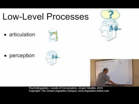 PSY102 - Levels of Conversation