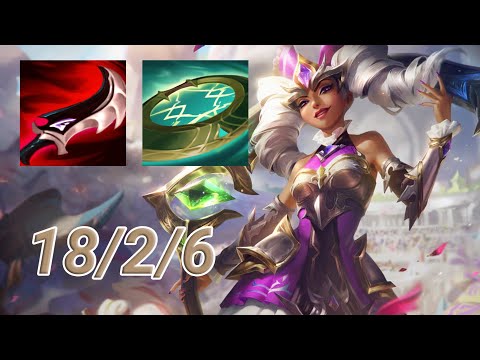 Qiyana Mid VS Malphite | KR Diamond Patch 13.14